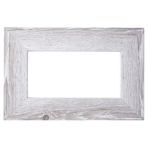 Driftwood 24 in. x 42 in. Mirror Frame Kit - Mirror Not Included