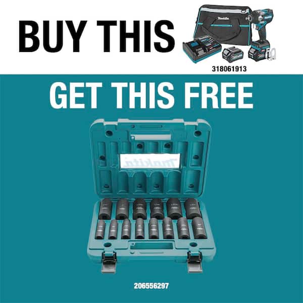 40V max XGT Brushless Cordless 4-Speed Mid-Torque 1/2 in. Impact Wrench KIt w/Friction Ring Anvil, 2.5Ah