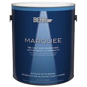 1 gal. Deep Base Satin Enamel Interior Paint and Primer in One