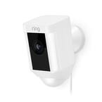 Spotlight Cam Wired (Plug-In) Outdoor Rectangle Security Camera, White