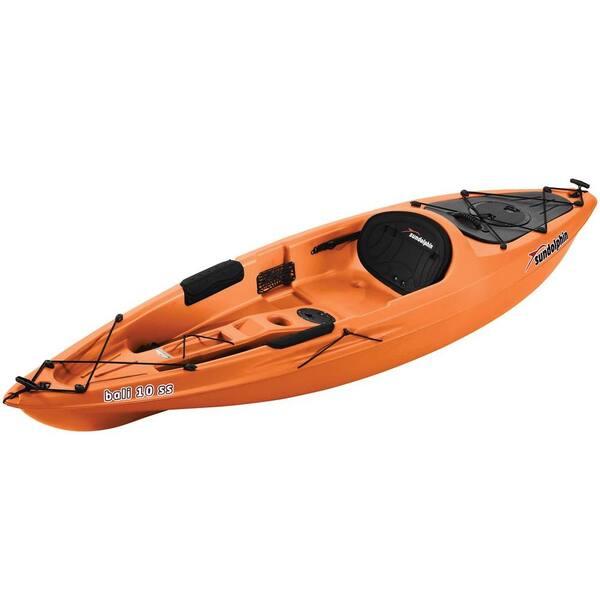 Sun Dolphin Bali 10 ft. Sit-On Kayak in Tangerine