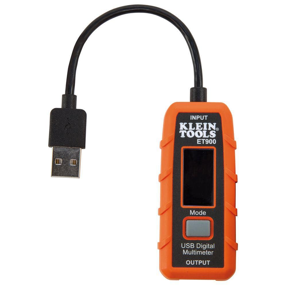 Klein Tools Type-A USB Digital Multimeter ET900 - The Home Depot