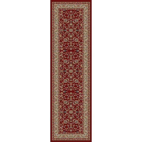 Concord Global Trading Jewel Marash Red 2 ft. x 8 ft. Runner Rug