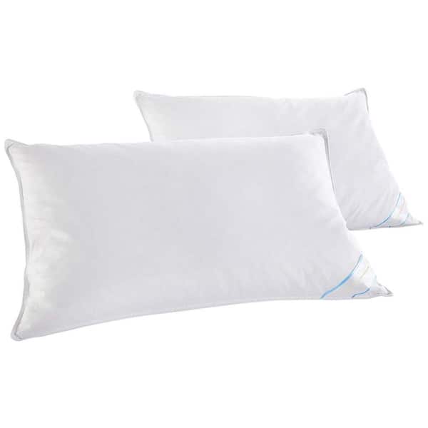 Cotton Soft Duck Feather Standard Pillow Set of 2