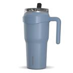 Hydrapeak 25 oz Traveler Insulated Stainless Steel Tumbler with Straw Modern Blue