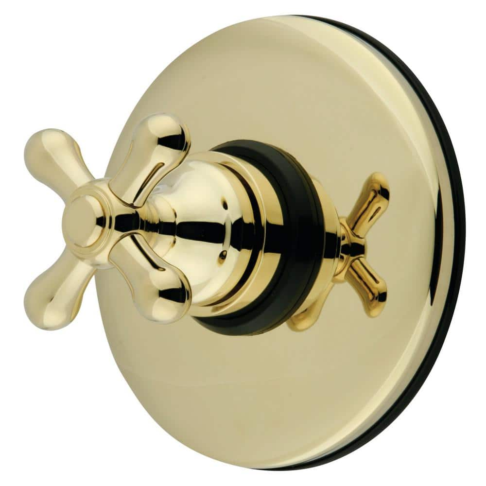 Kingston Brass Vintage Single-Handle Volume Control in Polished Brass ...