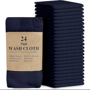 Cotton Wash Cloth (Set of 24)