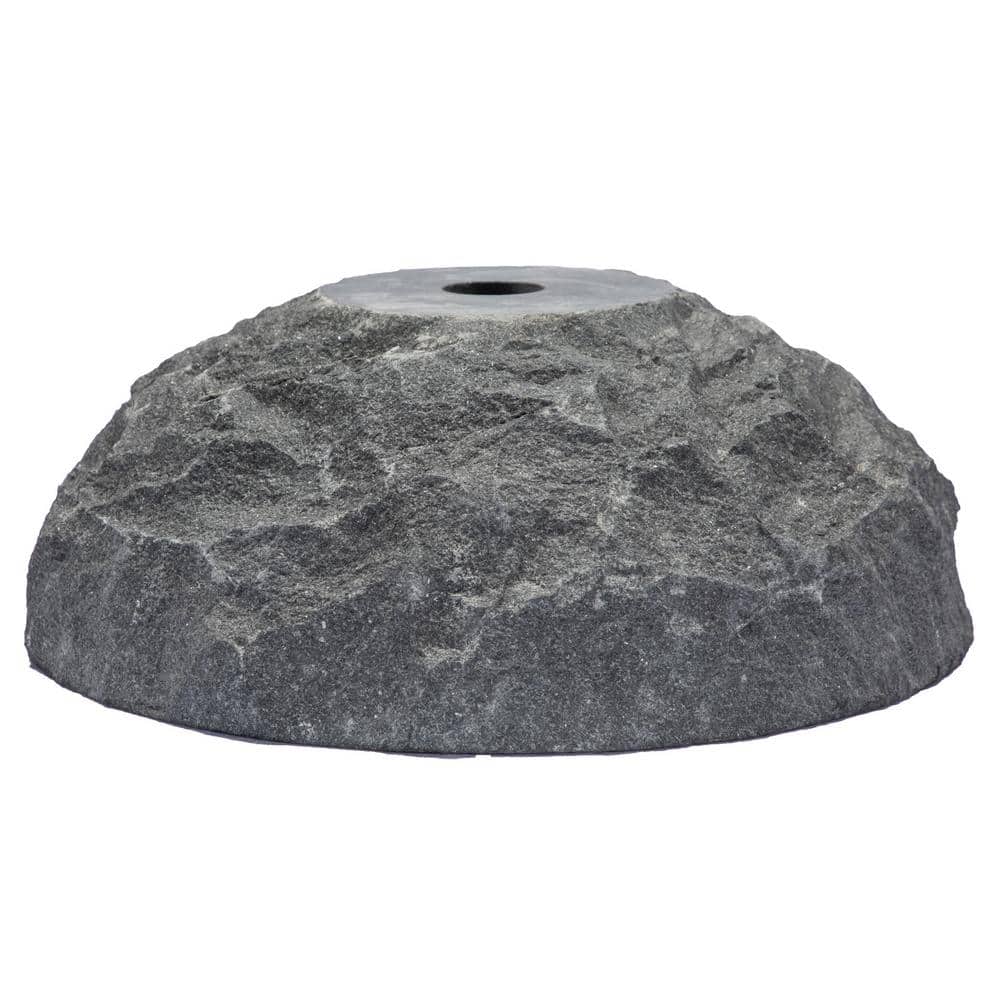 Eden Black and Gray Stone Circular Bathroom Sink