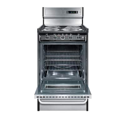 20 in. 2.46 cu. ft. Electric Range in Stainless Steel