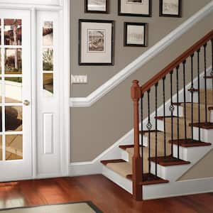 1 gal. White Semi-Gloss Enamel Interior/Exterior Cabinet, Door & Trim Paint