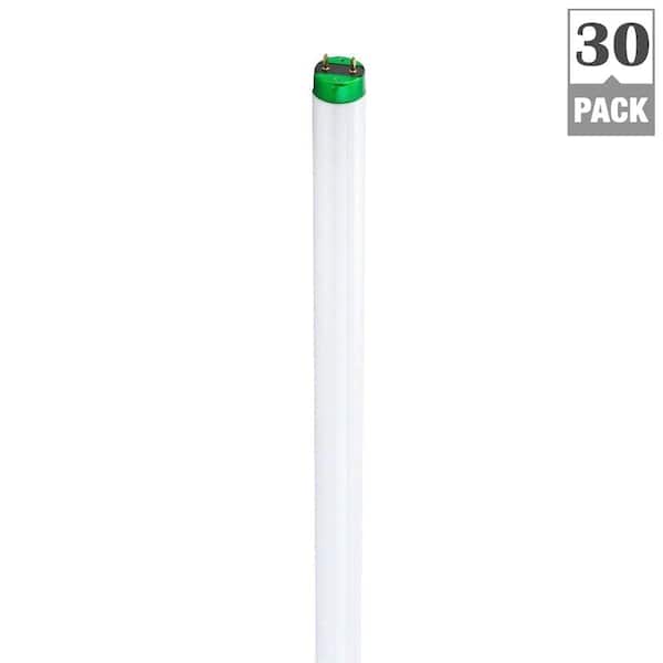 Philips 28-Watt 4 ft. T8 Alto Linear Fluorescent Tube Light Bulb Natural Light (5000K) (30-Pack) Philips 28-Watt 4 ft. T8 Alto Linear Fluorescent Tube Light Bulb Natural Light (5000K) (30-Pack)