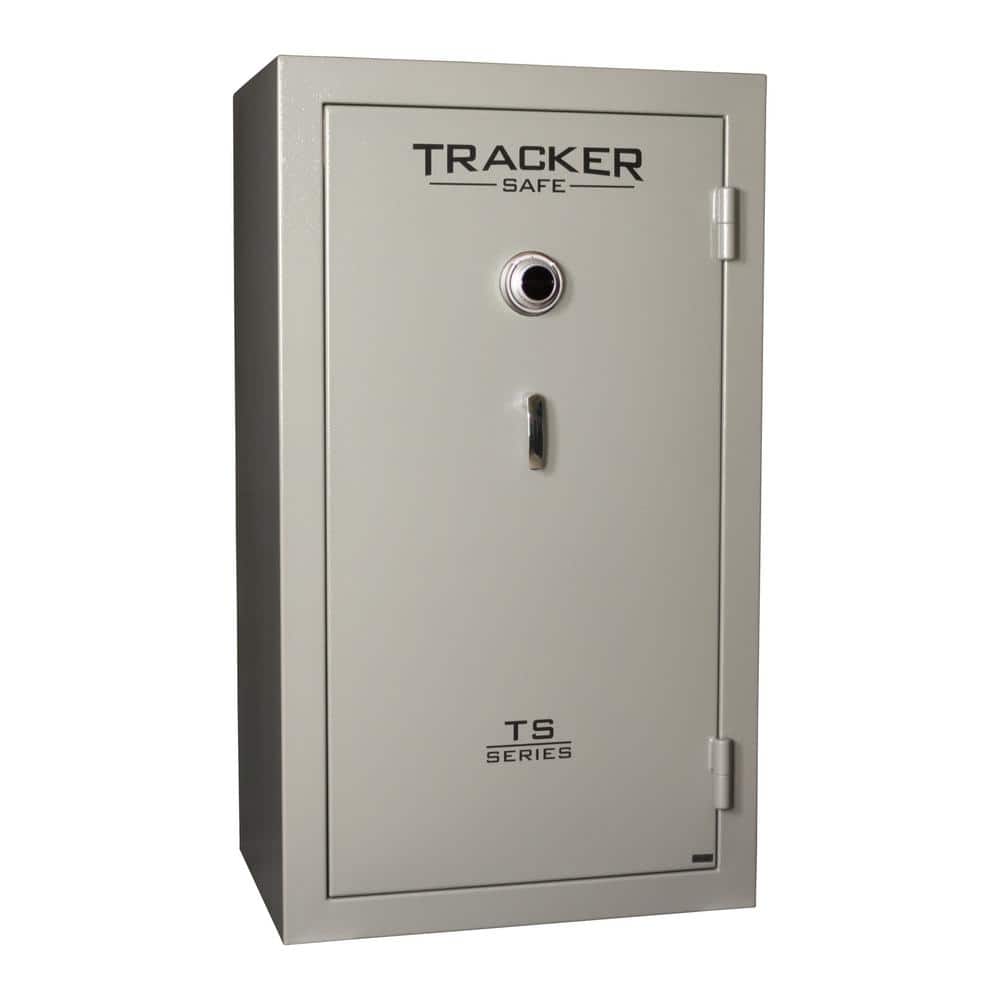 Gray Fireproof 30-Gun Safe with Mechanical Dial Lock