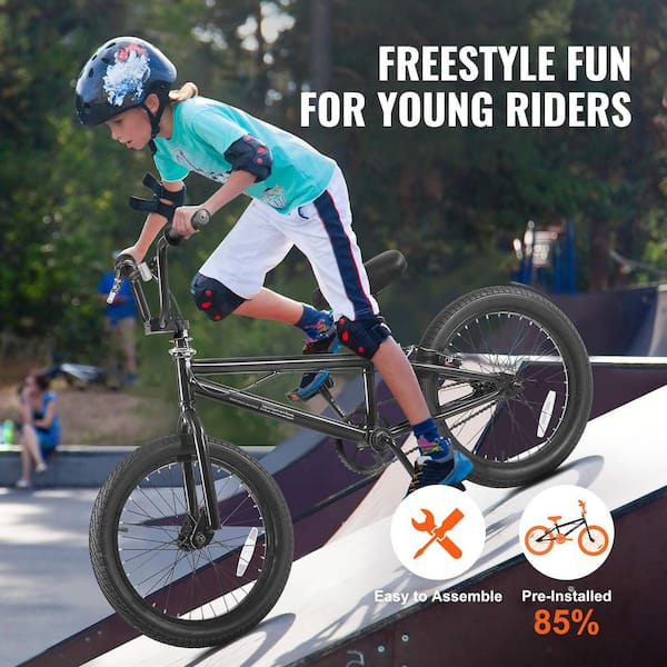 SKYSHALO BMX Bike, 18 in. Wheel Freestyle Bike, Beginner SKYSHALO BMX Bike, 18 in. Wheel Freestyle Bike, Beginner