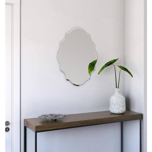 Fule Creative acrylic round oval mirror wall sticker self-adhesive  decorative mirror 