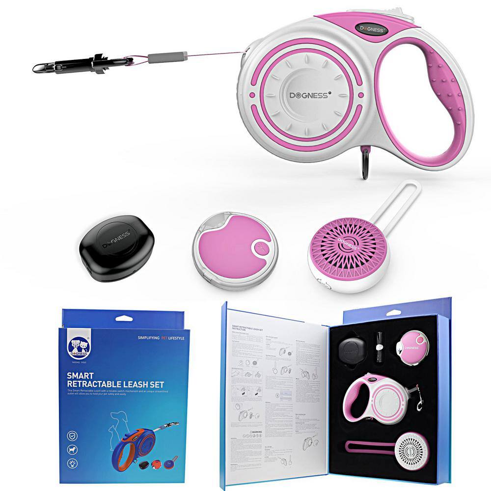 mounted retractable dog leash