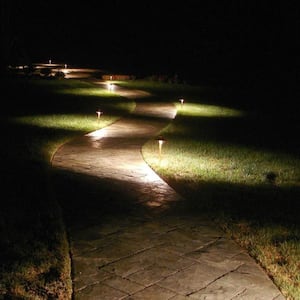 Professional Series 3-Watt LED Solid Copper Low Voltage Outdoor Landscape Path Light