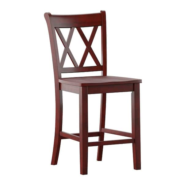 X back counter height chairs hot sale