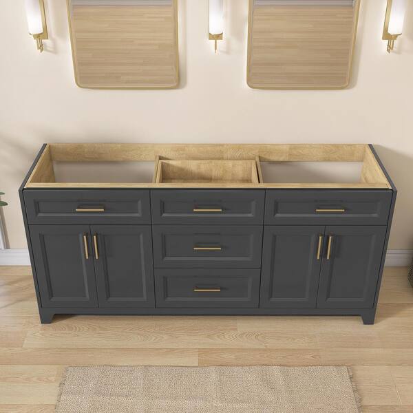 mayu 72 Getpro 72 in. W x 21.5 in. D x 33.5 in. H Bath Vanity Cabinet