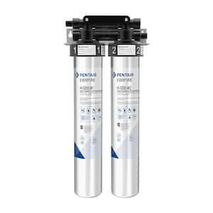 Everpure H-1200 Under Sink Drinking Water Filtration System in Silver