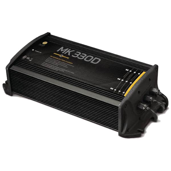 MINN KOTA Battery Charger, MK330D 3-Bank 10A