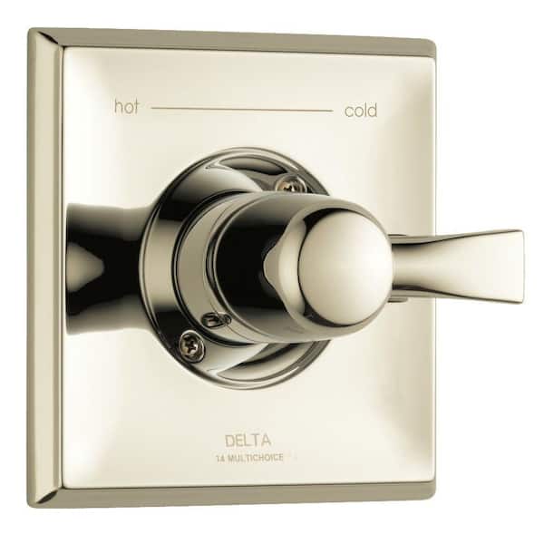 Delta Dryden 1-Handle Diverter Valve Only Trim in Polished Nickel (Valve Not Included)
