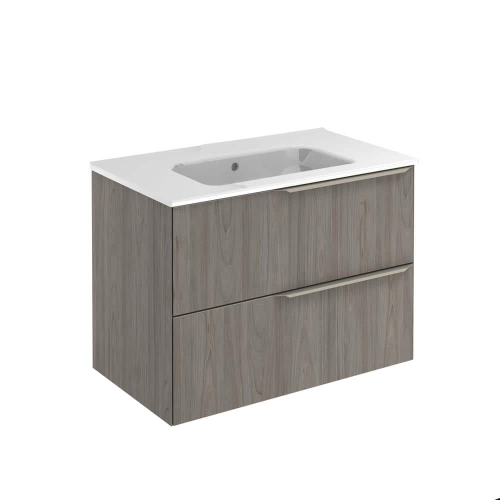 ROYO Mio 32 in. W x 18 in. D x 23 in. H. Bath Vanity Two Drawers