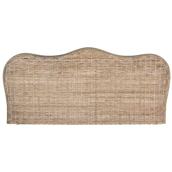 SAFAVIEH Imelda Gray Full Upholstered Headboard