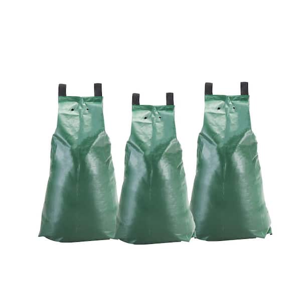 Karl home 20 Gal. PVC Tree Watering Bag for Slow Release Drip Tree Irrigation (3-Packs)