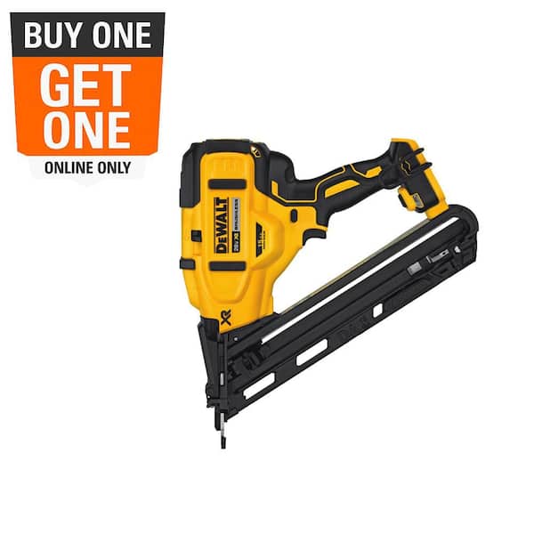 20V MAX XR Lithium-Ion Cordless 15-Gauge Angled Finish Nailer (Tool Only)