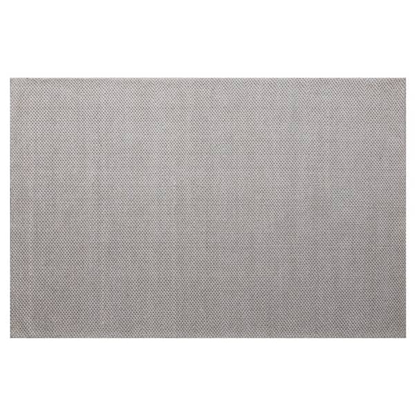 LR Home Fana Beige 9 ft. x 12 ft. Transitional Solid Organic Wool Indoor Area Rug