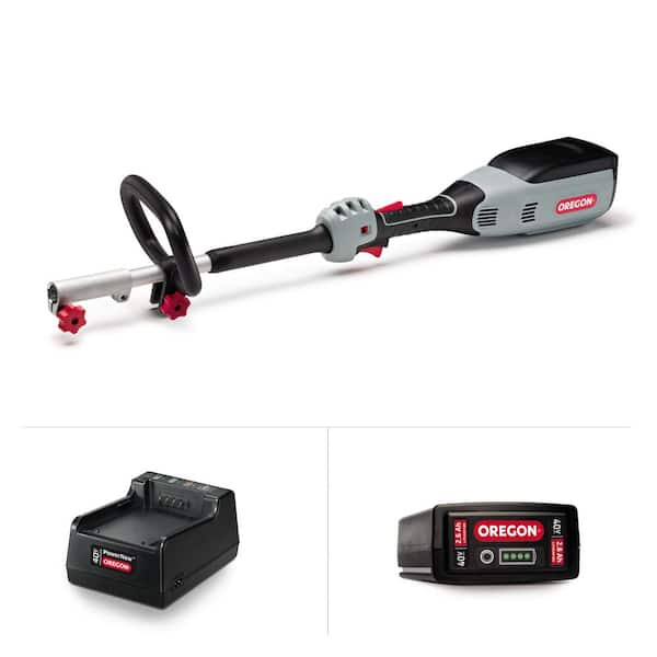 Oregon 40V MAX Powerhead Battery and Charger Kit for Oregon's 40V MAX Cordless Power Head System