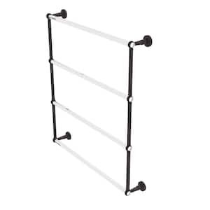Allied Brass Pacific Beach 4 Tier 24 in. Ladder Towel Bar with 