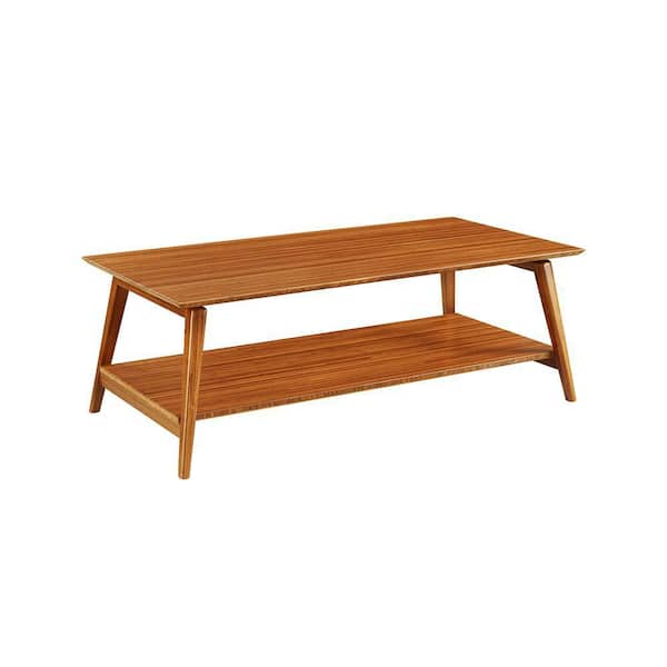 Antares 24 in. Amber Rectangle Other CoffeeTable