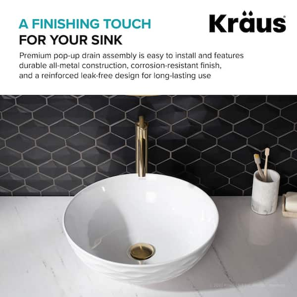 Drain Buddy Ultra Flo Sink Chrome Metal Cap + 1 Extra Basket