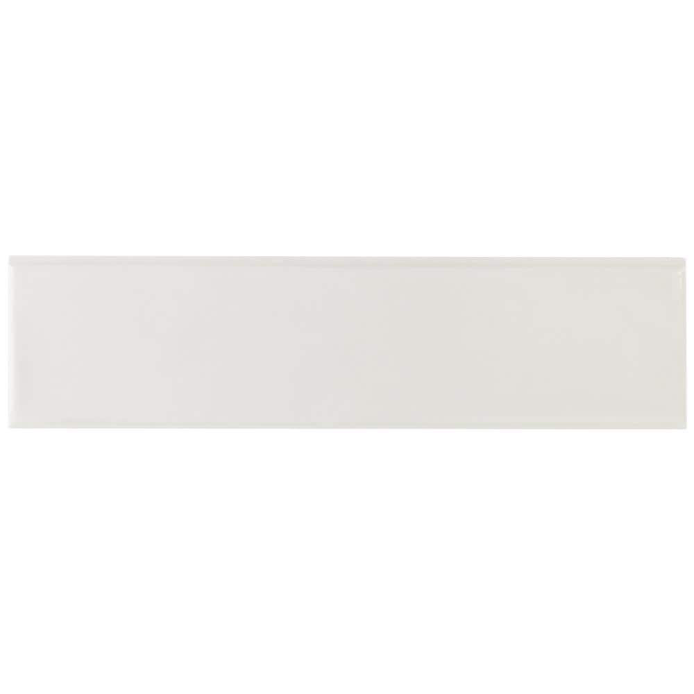 Ivy Hill Tile Birmingham Dove Gray 3 in. x 12 in. Ceramic Bullnose Tile ...