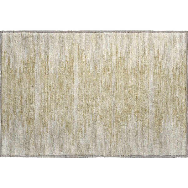 Addison Rugs Mayfield Premium Machine Washable Indoor/Outdoor Geometric AMF647 Beige 1 ft. 8 in. x 2 ft. 6 in. Area Rug