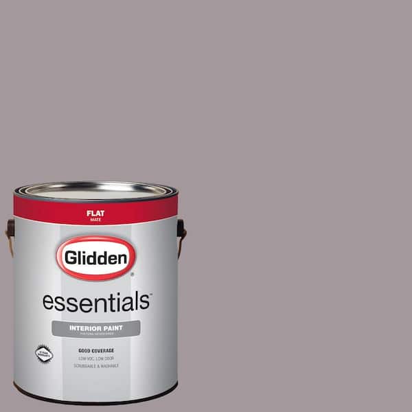 Glidden Essentials 1 gal. HDGCN58 Warm Grey Flannel Flat Interior