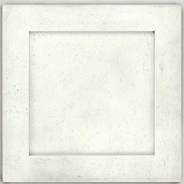 KraftMaid 14-5/8 in. x 14-5/8 in. Cabinet Door Sample in Weathered Picket Fence