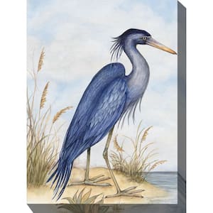 Great Blue Heron Outdoor Art 30 in. x 40 in.