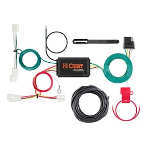 Custom Vehicle-Trailer Wiring Harness, 4-Way Flat Output, Select Toyota Yaris, Quick Electrical Wire T-Connector