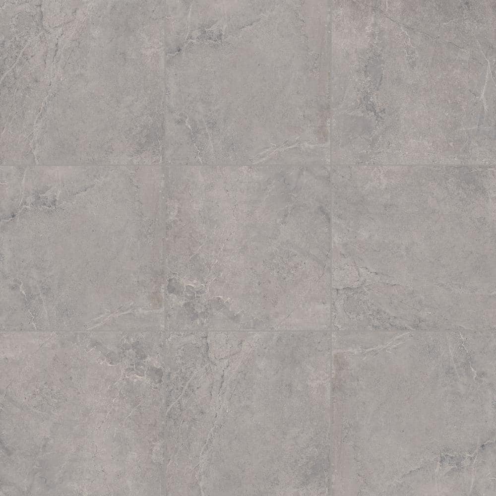 MSI Soreno Grigio 24 in. W x 24 in. L Matte Porcelain Floor and Wall ...