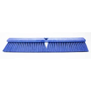 Sparta 18 in. Blue Polypropylene Push Broom Head (12-Pack)