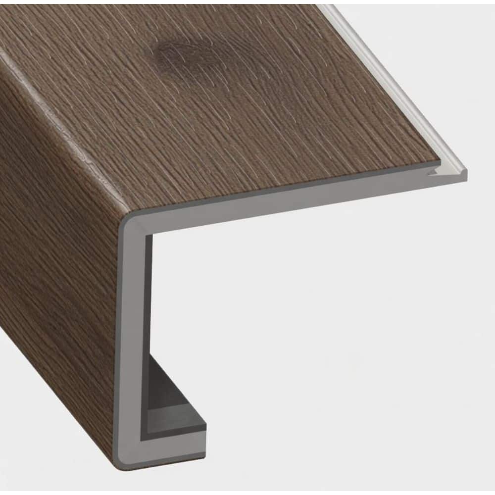 Roast 2-3/8 in. Thick x 4 in. Width x 72 in. Length Rigid Core Square Stair Nose Vinyl Molding price history on PriceWatchPro