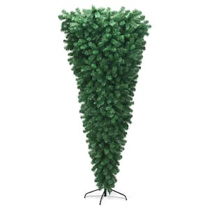 7 ft. Unlit Upside Down Artificial Christmas Tree with 1000 Tips