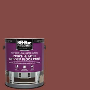 1 gal. #S140-7 Deco Red Textured Low-Lustre Enamel Interior/Exterior Porch and Patio Anti-Slip Floor Paint