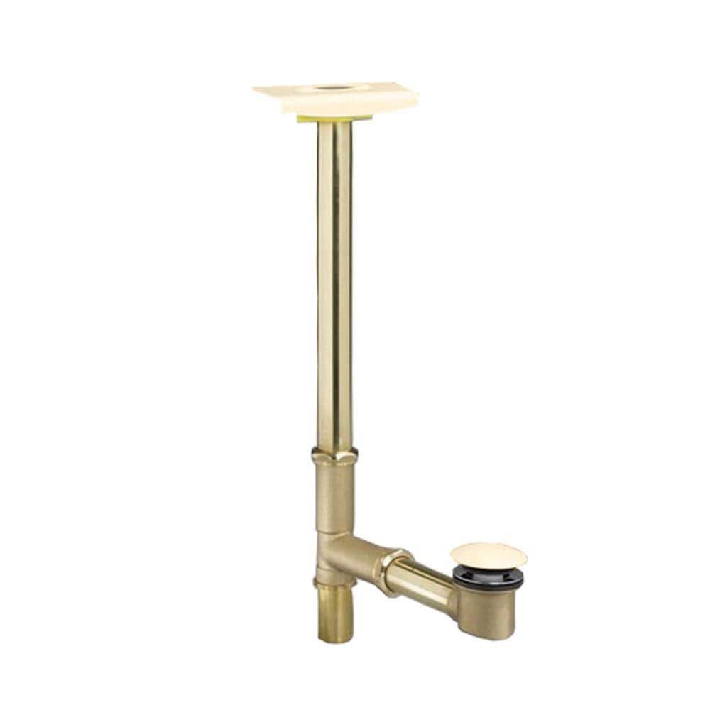 Max 1-1/2 in. Brass Deep Soak Drain in Linen