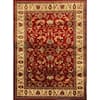 Home Dynamix Royalty Red/Ivory 2 ft. x 7 ft. Indoor Area Rug 4-3208-215 ...