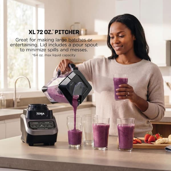 NINJA 72 oz. Professional Blender, 3 Speed, 1000-Watt, with Pulse