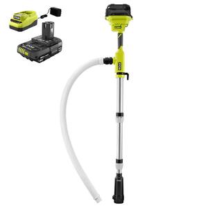 (2) ONE+ 18V Cordless 1/6 hp. Telescoping Pole Pumps with (2) 2.0 Ah Battery and (2) Chargers