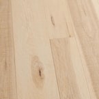 Hickory Crescent 3/8 in. T x 4 in. and 6 in. W x Varying L Engineered Click Hardwood Flooring (19.84 sq. ft./case)